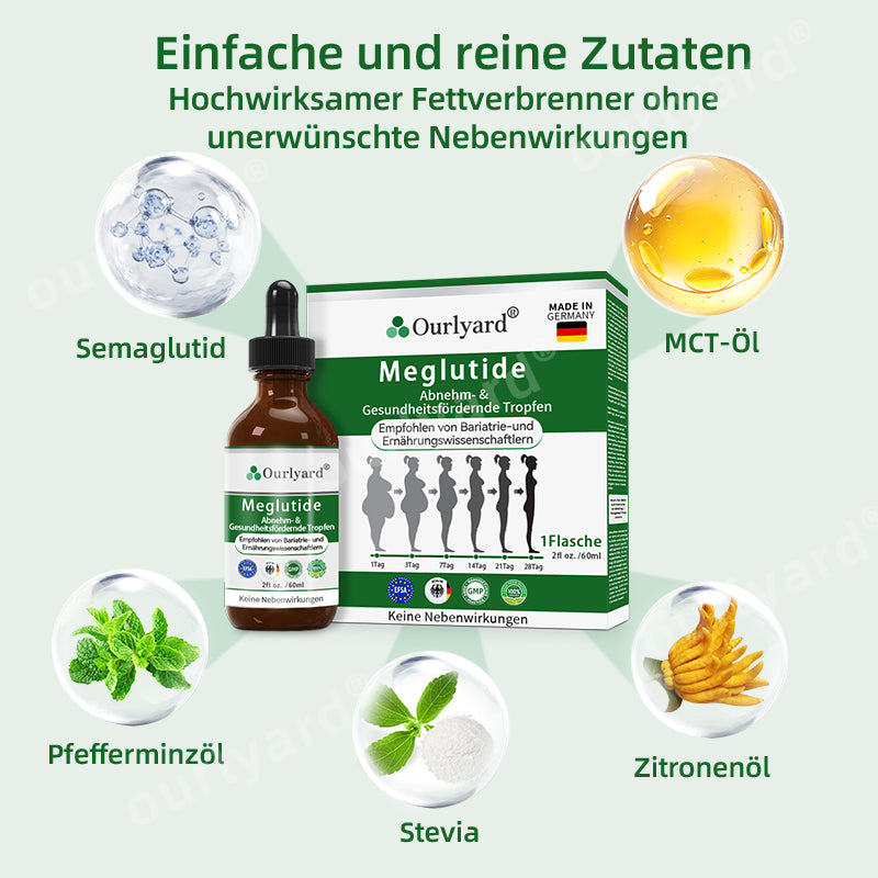 🧑⚕️🍃Ourlyard® Meglutide Abnehm- und Gesundheitsfördernde Tropfen - Hergestellt und Versand aus Deutschland👩⚕️ (Copy)