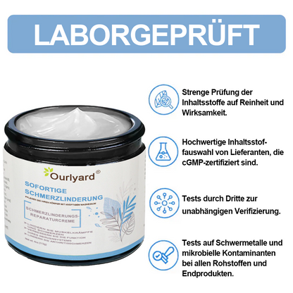 ✅Offizieller Store: Ourlyard® Magnesium Schmerzheilende Knochencreme (Behandlung für Arthritis, Neuropathie, rheumatische Erkrankungen, Muskelkrämpfe, Zuckungen und Sportverletzungen