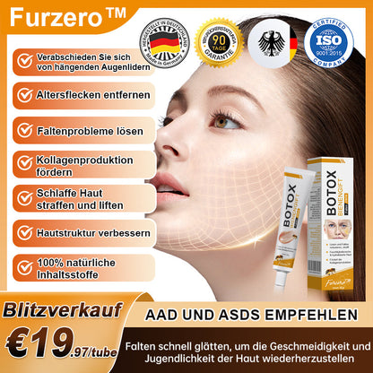 🐝🍀Hergestellt in Deutschland - ✨Furzero™ Botox Bienenvenom Faltenentfernungscreme